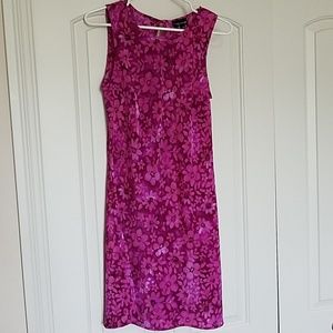 Fit and flare floral dress